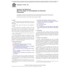 ASTM D1238-23a ASTM D1238-23a