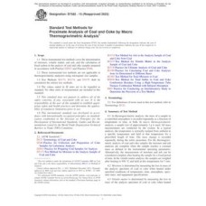 ASTM D7582-15(2023) ASTM D7582-15(2023)