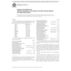 ASTM E352-23 ASTM E352-23
