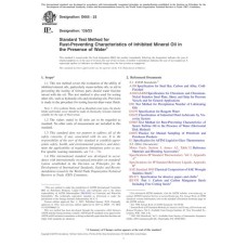 ASTM D665-23 ASTM D665-23
