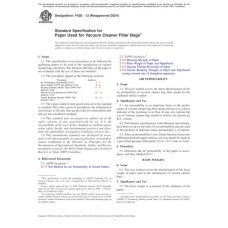 ASTM F430-13(2024) ASTM F430-13(2024)