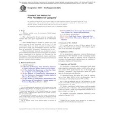 ASTM D2091-96(2024) ASTM D2091-96(2024)
