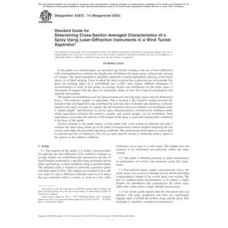 ASTM E2872-14(2024) ASTM E2872-14(2024)