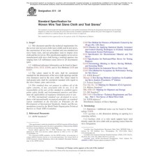 ASTM E11-24 ASTM E11-24