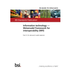 BS PD ISO/IEC TR 19763-9:2015 BS PD ISO/IEC TR 19763-9:2015