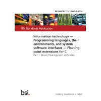 BS PD ISO/IEC TS 18661-1:2014 BS PD ISO/IEC TS 18661-1:2014