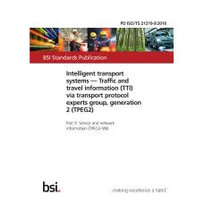 BS PD ISO/TS 21219-9:2016 BS PD ISO/TS 21219-9:2016