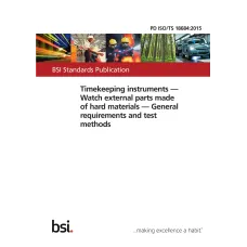 BS PD ISO/TS 18684:2015