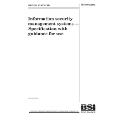 BS 7799-2:2002 BS 7799-2:2002