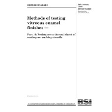 BS 1344-16:1998 BS 1344-16:1998