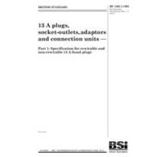 BS 1363-1:1995 BS 1363-1:1995
