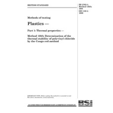BS 2782-1:METHOD 130A:1991