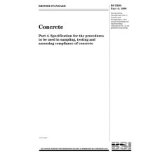 BS 5328-4:1990 BS 5328-4:1990
