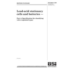 BS 6290-4:1997 BS 6290-4:1997