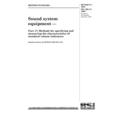 BS 6840-17:1991 BS 6840-17:1991