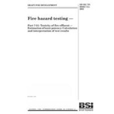 BS DD IEC/TS 60695-7-51:2002 BS DD IEC/TS 60695-7-51:2002