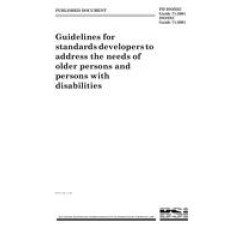 BS PD ISO/IEC GUIDE 71:2001 BS PD ISO/IEC GUIDE 71:2001