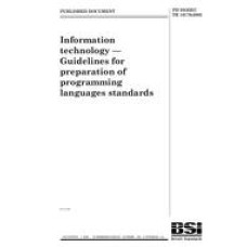 BS PD ISO/IEC TR 10176:2003 BS PD ISO/IEC TR 10176:2003