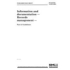 BS PD ISO/TR 15489-2:2001 BS PD ISO/TR 15489-2:2001