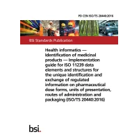 BS PD CEN ISO/TS 20440:2016 BS PD CEN ISO/TS 20440:2016