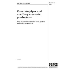 BS 5911-6:2004 BS 5911-6:2004