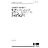 BS PD ISO/TR 14969:2004 BS PD ISO/TR 14969:2004