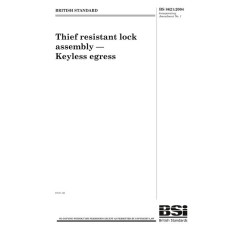 BS 8621:2004 BS 8621:2004