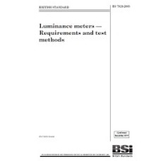 BS 7920:2005 BS 7920:2005