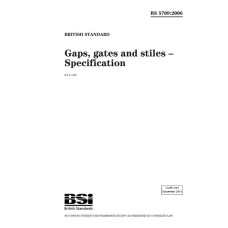 BS 5709:2006 BS 5709:2006