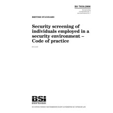 BS 7858:2006 BS 7858:2006