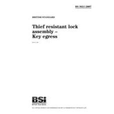 BS 3621:2007 BS 3621:2007