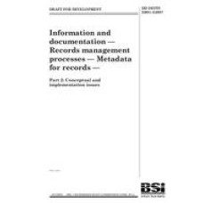 BS DD ISO/TS 23081-2:2007 BS DD ISO/TS 23081-2:2007