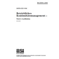 BS 25999-1:2006 (GERMAN) BS 25999-1:2006 (GERMAN)