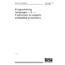BS PD ISO/IEC TR 18037:2008
