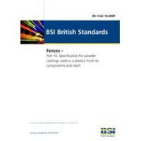 BS 1722-16:2009 BS 1722-16:2009