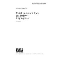 BS 3621:2007+A1:2009 BS 3621:2007+A1:2009