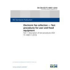 BS DD CEN ISO/TS 14907-1:2010