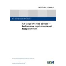BS DD ISO/PAS 21100:2011