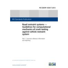 BS PD CEN/TR 16303-1:2012 BS PD CEN/TR 16303-1:2012
