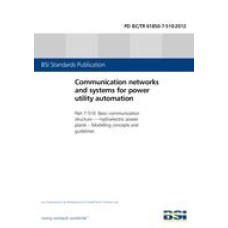 BS PD IEC/TR 61850-7-510:2012