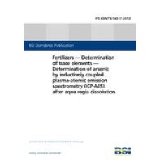 BS PD CEN/TS 16317:2012