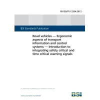 BS PD ISO/TR 12204:2012 BS PD ISO/TR 12204:2012