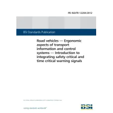 BS PD ISO/TR 12204:2012 BS PD ISO/TR 12204:2012
