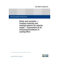 BS PD CEN/TS 16358:2012