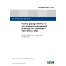 BS PD CEN/TS 12666-2:2012