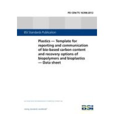 BS PD CEN/TS 16398:2012