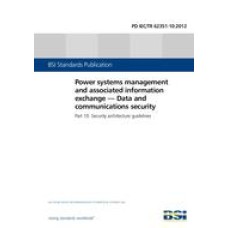 BS PD IEC/TR 62351-10:2012