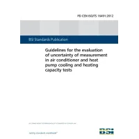 BS PD CEN ISO/TS 16491:2012