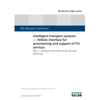 BS PD ISO/TR 13185-1:2012 BS PD ISO/TR 13185-1:2012