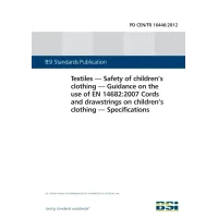 BS PD CEN/TR 16446:2012
